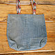 Shopper "Red CaT" BLUE JEANS. Shopper. natali. Online shopping on My Livemaster.  Фото №2