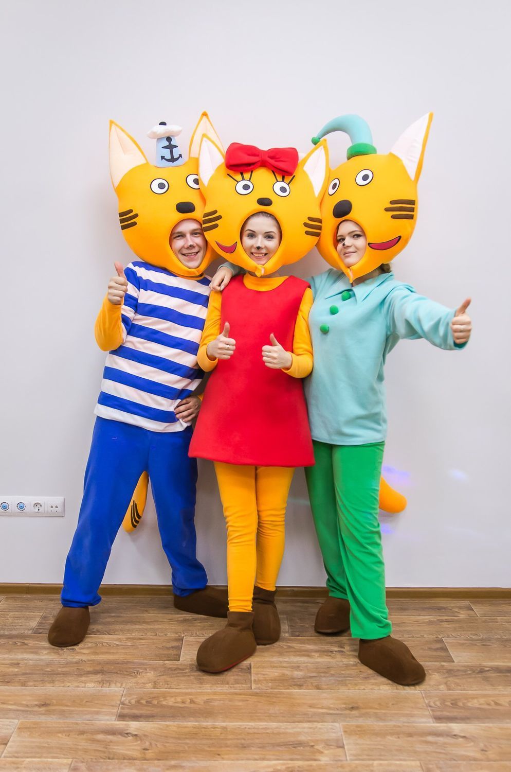 Три кота костюмы для аниматоров