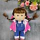 Интерьерная кукла.Кукла Катюша. Нарядная кукла. Интерьерная кукла. Yourtoys_story Игрушки ручной работы (yourtoysstory). Ярмарка Мастеров.  Фото №4
