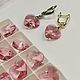 Кристалл Сваровски 14 мм Сердечко Розовое LIGHT ROSE (223), КС13, ШТУК. Кристаллы. iva_crystals. Ярмарка Мастеров.  Фото №4