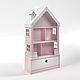 Стеллаж кукольный домик The Midi (цвет Pink flamingo), Кукольные домики, Москва,  Фото №1
