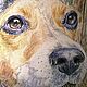 Собака Теплые лапы заказ картины для интерьера. Картины. PortraitArt. Интернет-магазин Ярмарка Мастеров.  Фото №2