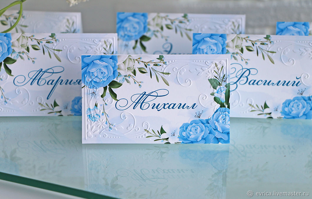  Blue roses, Card, Moscow,  Фото №1