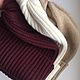 Заказать Шапка из 100% кашемира. DENISOVA KNITWEAR. Ярмарка Мастеров. . Шапки Фото №3