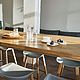 Заказать Стол обеденный барный из металла и массива на заказ. BaumbArt Loft Atelier. Ярмарка Мастеров. . Столы Фото №3