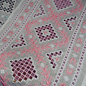 Для дома и интерьера handmade. Livemaster - original item Decorative table napkin with embroidery Decoration. Handmade.