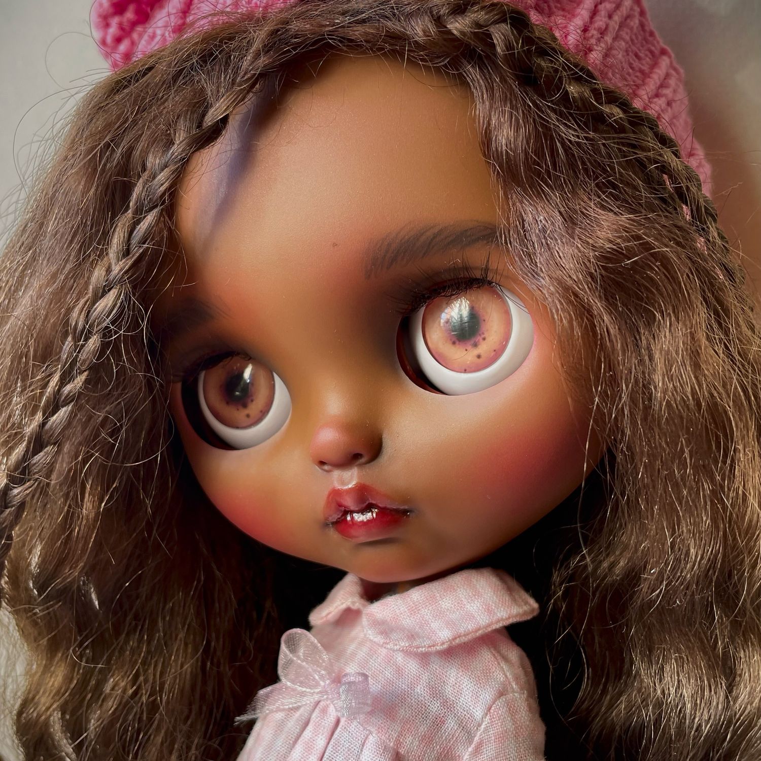 Куколка БЛАЙЗ кастом с натуральными волосами. Custom Blythe TBL купить ...