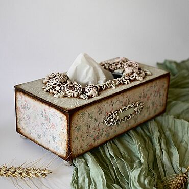 Для дома и интерьера ручной работы. Ярмарка Мастеров - ручная работа Салфетница. Handmade.
