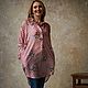 Silk tunic shirt ' Cranes'. Blouses. Alexandra Maiskaya. My Livemaster. Фото №4