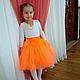 Order Layered skirt sopinka for girls. TutuChic. Livemaster. . Skirts Фото №3