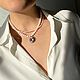 Чокер из натурального жемчуга. Чокер с подсветкой. Ожерелье. Чокер. 4NADYA Jewelry. Ярмарка Мастеров.  Фото №11
