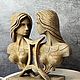  Зодиак Близнецы — ручная работа под дерево. Статуэтки. HobbyPlast. Статуэтки. Ярмарка Мастеров.  Фото №5