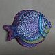  Wall panels decorative Provencal fish. Panels. Paint glass (vtatyana66). Online shopping on My Livemaster.  Фото №2