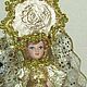 Order Sun and Moon - Fairies (Goddesses) - porcelain dolls (Christmas tree toys). Irina dolls and jewelry (pogodinkk). Livemaster. . Dolls Фото №3