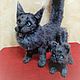 A family of Maine Coon seals is on SALE. Stuffed Toys. Lebedeva Lyudmila (knitted toys). My Livemaster. Фото №4