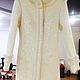Order Coat white!Sherst100% Coats designer!. elmdesign (ELMDESIGN). Livemaster. . Coats Фото №3