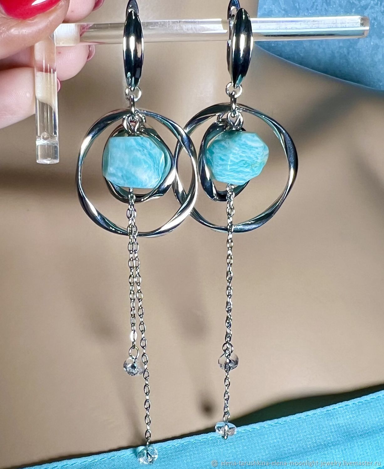 Серьги с натуральными камнями купить в интернет-магазине Ярмарка ...