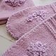 Заказать Шапка и варежки "Лиловые". Knit_elka (ELDARCHIK26). Ярмарка Мастеров. . Варежки Фото №3