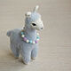 Order Llama (alpaca) made of wool. TouchMe. Livemaster. . Felted Toy Фото №3