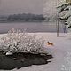 The author's picture of Winter silence. ( Vladimir Tarasov), Pictures, Moscow,  Фото №1