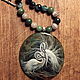  Pendant necklace made of labradorite. Stones. juliaChernysheva. My Livemaster. Фото №5
