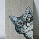 Cat panel painting for interior, Pictures, Maloyaroslavets,  Фото №1