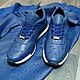 Sneakers made of genuine ostrich leather, in blue, in stock!. Sneakers. SHOES&BAGS. Online shopping on My Livemaster.  Фото №2