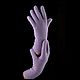 Перчатки : Перчатки женские вязаные цвет Лаванда, Перчатки, Джубга,  Фото №1