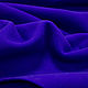 Шерсть пальтовая двойная ярко-синяя. Ткани. БАРХАТ Итальянские ткани (barhat-tkani). Интернет-магазин Ярмарка Мастеров.  Фото №2