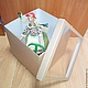 Box from cardboard with a window 23h23h23 cm, Details for dolls and toys, Moscow,  Фото №1