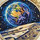 Cross-stitch From Moon to Earth. Pictures. sweet-home11. My Livemaster. Фото №4