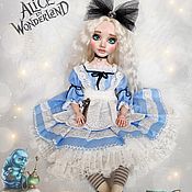 Куклы и игрушки handmade. Livemaster - original item Alice in Wonderland Alice Doll handmade Doll made of plastic. Handmade.