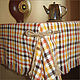 Льняная скатерть. 100%Лён.  Linen tablecloth. 100% Linen. Скатерти. Linen ideas. Интернет-магазин Ярмарка Мастеров.  Фото №2
