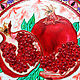 Order The decorative plate on the wall, 'Garnet' - hand painted. Art by Tanya Shest. Livemaster. . Plates Фото №3
