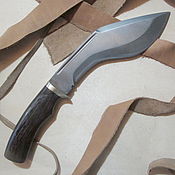 Нож "Пазл" х12мф стаб. карел. берёза
