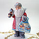 Santa Claus with a flashlight, boots, Ded Moroz and Snegurochka, Roshal,  Фото №1