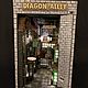 Book nook “Diagon alley” / Бук нук «Косая аллея», Гарри Поттер. Элементы интерьера. Book Nook Mikhail. Ярмарка Мастеров.  Фото №6