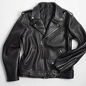 Мужская одежда handmade. Livemaster - original item Men`s leather jacket made of very thick leather. Handmade.