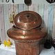 Large copper water tank 50 liters, Vintage interior, Ekaterinburg,  Фото №1