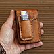 Кожаная сигаретница. Чехол. Vintage Leather. Ярмарка Мастеров.  Фото №5
