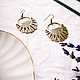 Nine-blade earrings, cast. Earrings. Oldrusuvenir (oldrusuvenir). Online shopping on My Livemaster.  Фото №2