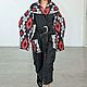 Designer coat with a print, Coats, Odintsovo,  Фото №1