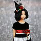 Witch costume for a girl, Carnival costumes for children, Moscow,  Фото №1