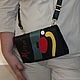 Leather fanny pack for women "Miro". Waist Bag. Leather  Art  Phantasy. My Livemaster. Фото №4