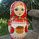 Matryoshka with strawberry (7 set). Dolls1. Lidiamama. Online shopping on My Livemaster.  Фото №2