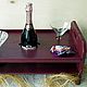 'Wine Machaon'Wine table,serving,Breakfast table. Tables. Helena Shelk (alenamasterrnd). Online shopping on My Livemaster.  Фото №2