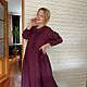 Льняное миди платье-бохо Феникс. Платья. Simply Wear by Di (Prokhorova Diana). Ярмарка Мастеров.  Фото №7