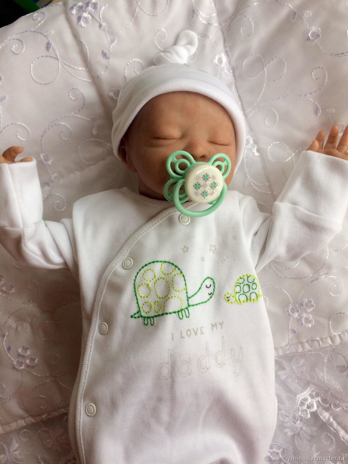 Заказать Реборн Младенец Пил Двигал Ручками Головой