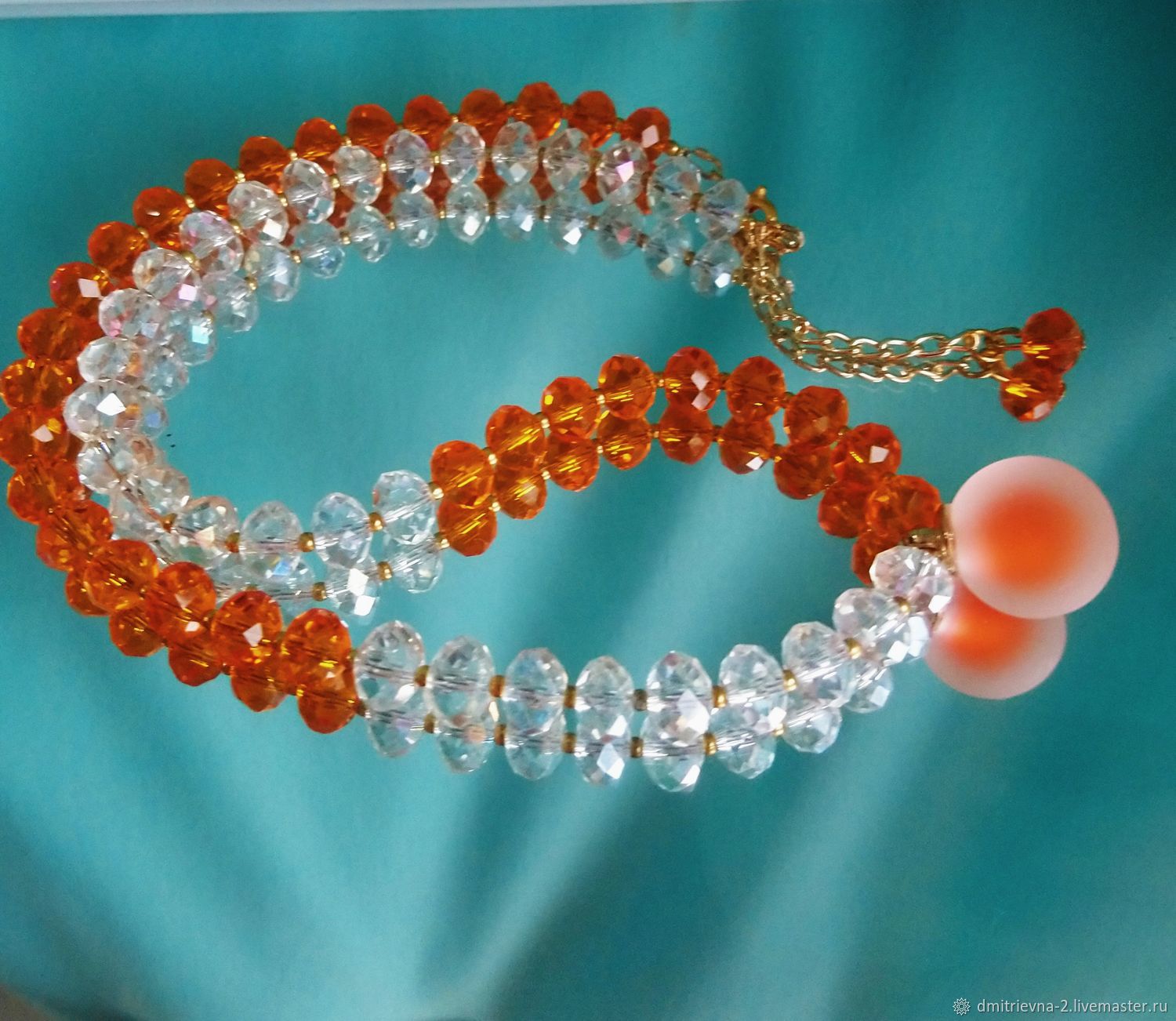 Бусы: в интернет-магазине Ярмарка Мастеров по цене 1600 ₽ – U9EMGRU ...