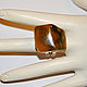 Amber. Ring 'Speckled 2'. Rings. Amber is a warm stone. Online shopping on My Livemaster.  Фото №2